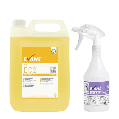 Evans e:Dose Cleaning Chemicals