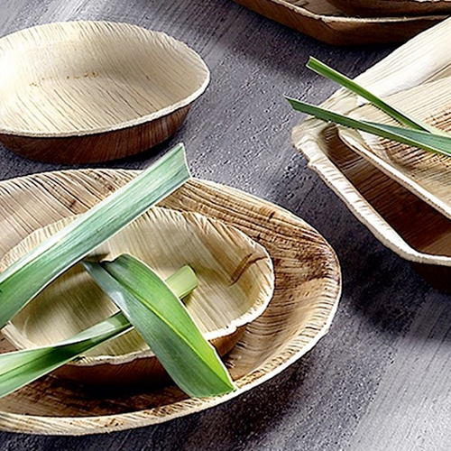 Palm Leaf Plates & Bowls