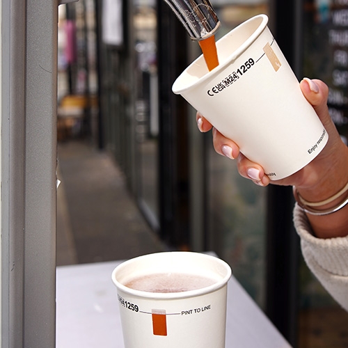 Paper Cup with Window