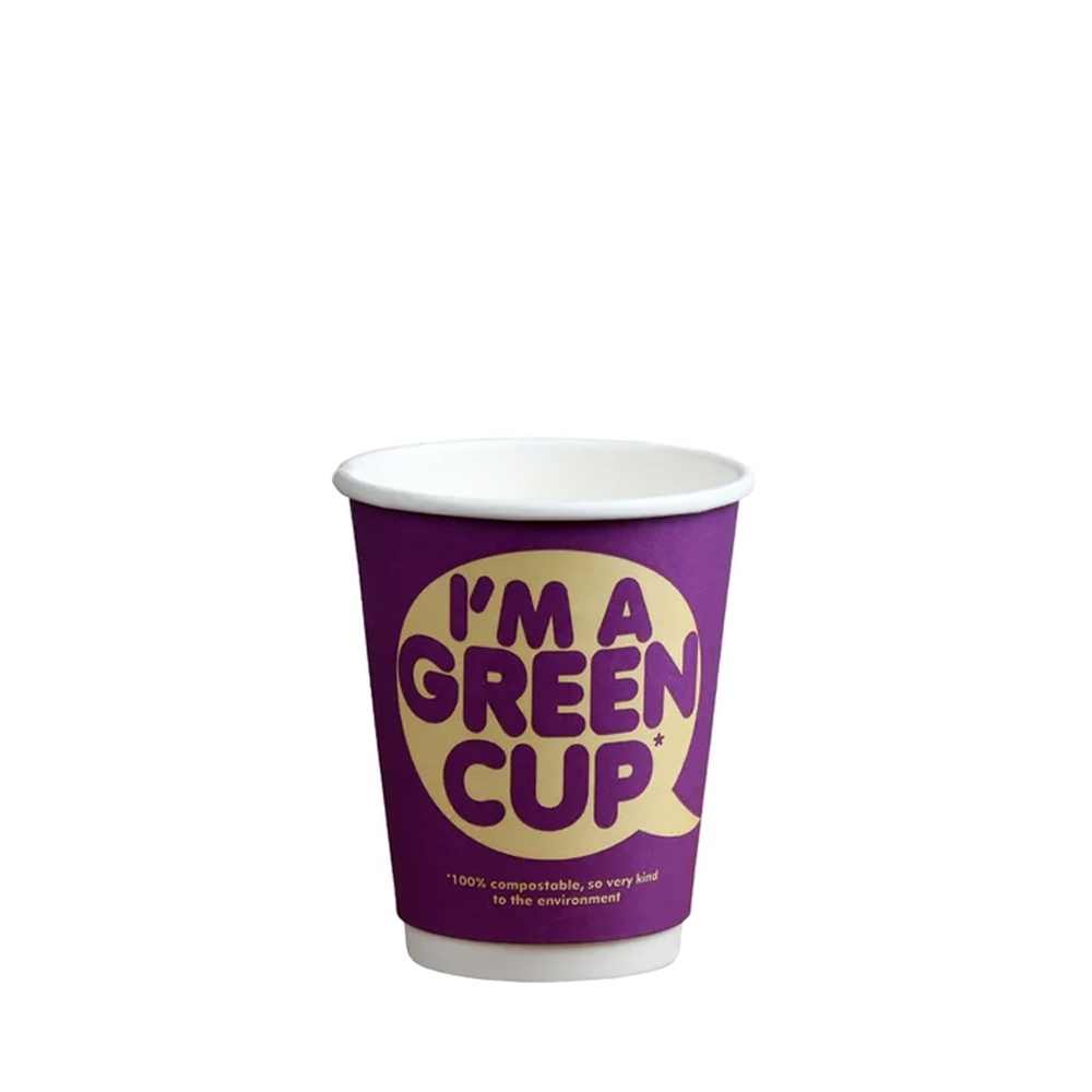 "I'm a Green Cup"  Double Wall Hot Cup