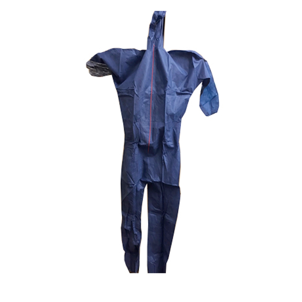 Waterproof SPP Blue Hooded Coverall